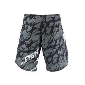 Vente en gros 100% polyester MMA BJJ Fight Shorts Design personnalisé avec impression par sublimation Arts martiaux Wear - Product Image 3