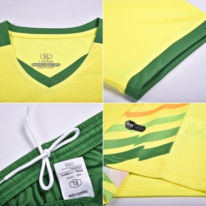 Sublimación ropa deportiva uniforme Vintage clásico Retro camisetas de fútbol personalizado Retro fútbol Jersey cuello en V fútbol camiseta hombres - Product Image 6