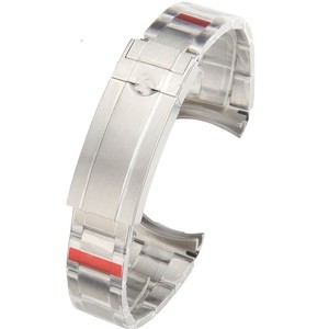 สายนาฬิกาขนาด 20 มม. สำหรับ Ro-<span class=keywords><strong>lex</strong></span> Sub-mariner 40 มม. วัสดุเหล็ก 904L พร้อมหัวเข็มขัดสแตนเลส 316L ปรับได้ละเอียด มีสินค้าในสต็อก - Product Image 4