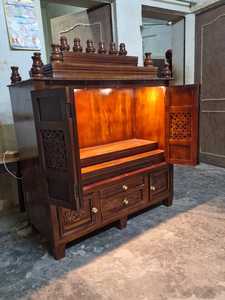 Ngôi Đền phía Nam Ấn Độ | Tủ pooja mandir/pooja - Product Image 3