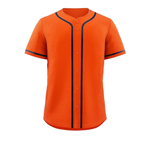 Camiseta de Béisbol para Hombre, Camisas Casuales con Botones, Manga Corta, Uniforme Deportivo Activo para Equipo - Product Image 4