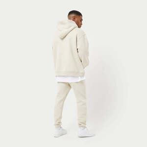 High Quality Pullover 350gsm Oversized Hoodie Custom logo Blank Unisex <b>Black</b> Heavyweight Mens <b>Hoodies</b> - Product Image 5