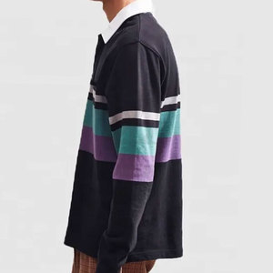 เสื้อโปโลผ้าฝ้าย5% สแปนเด็กซ์ปักโลโก้ได้ตามต้องการดีไซน์ใหม่ของ95% - Product Image 3