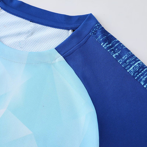 Personalizar sublimado 100% poliéster tela Material a granel 2025 temporada manga corta fútbol liso Jersey uniforme - Product Image 4