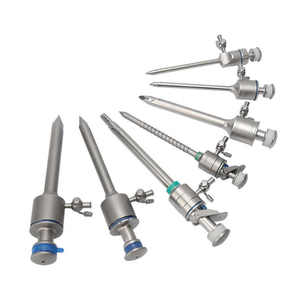 Juego de instrumentos ortopédicos endoscópicos para artroscopia quirúrgica, fuente de alimentación manual con trócar sin cuchilla reutilizable - Product Image 1