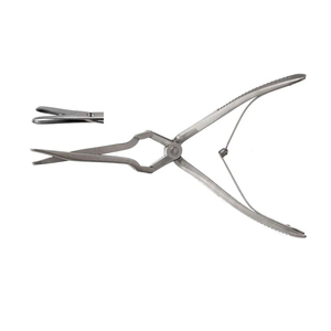 Forceps à septum en acier inoxydable, instrument chirurgical, finition lisse, manipulation précise, acier de qualité médicale, forceps à septum - Product Image 4