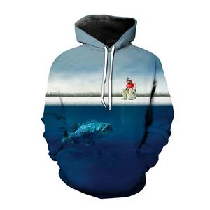Wholesale Custom Sublimated Hoodies All Over Print <b>Dye</b> Sublimation Hooded Sweatshirt for Men Women 3D Full Graphic Pullover - Product Image 1