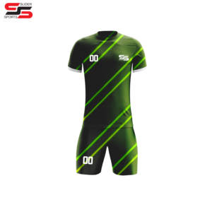 เสื้อเจอร์ซีย์ฟุตบอลอินเทรนด์ชุดฟุตบอลแขนสั้นชุดฟุตบอลกางเกงขาสั้นฝึกซ้อมฟุตบอล - Product Image 1