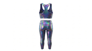 Top Trending Women's Yoga Set 2026 New Arrival Reversible Solid Plus Size Breathable Lightweight Front Custom Logo - Product Image 3