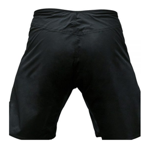 Pantalones cortos deportivos de entrenamiento MMA cómodos de alta calidad para hombre, diseño personalizado, patrón sólido, elástico, cintura media, lona de calle alta - Product Image 3