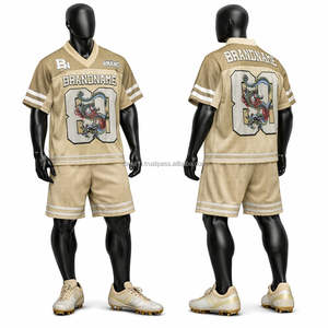 Customized Made Youth and Adults American Football Team Jerseys Best Selling Comfortable American Football Jersey for <b>Sale</b> - Product Image 4