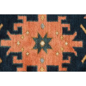 Tapis de 5x7,9 pieds, tapis turc vintage, tapis en laine rouge - Product Image 5