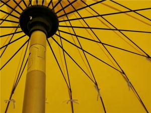 Donner 500 $ Cash Coupon original parasol zhejiang ombre airtel <span class=keywords><strong>parapluies</strong></span> magasin parasol de jardin avec ventilateur - Product Image 5