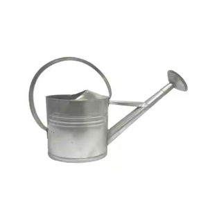 Lata de agua galvanizada de forma redonda, lata de agua de flores de jardín para interiores y exteriores para plantas, regadera a bajo precio - Product Image 4