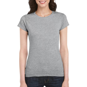 Camisetas OEM para mujer de alta calidad, transpirables, perfectas para el verano, camisetas sólidas, Impresión de logotipo personalizado - Product Image 4