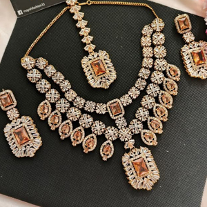 Collection EID à prix de gros très vendue, ensembles de bijoux pour femmes, collier, boucles d'oreilles, ensemble de bijoux indien pour mariage, fête et cadeaux - Product Image 3