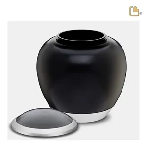 Urna Grande para Mascotas Shadow, Negra y Peltre - Product Image 2