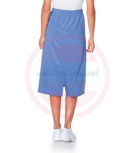 Jupe de gommage d'hôpital infirmier pour femmes en gros | jupe de gommage en coton polyester de qualité supérieure pour un usage hospitalier - Product Image 3