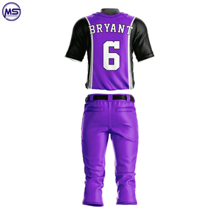 2025 Sports Wear New Design High Quality Breathable Polyester <b>Baseball</b> Uniform <b>Sets</b> Plus Size for Unisex Adults Anti-UV Quick - Product Image 6