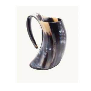 Rustic Style Horn <b>Mug</b> Natural Polished Handmade Drinkware Classic Cup for Kitchen Display Dining Use and Daily Beverages - Product Image 3
