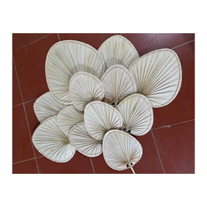 Abanico de hojas de palma de paja respetuoso con el medio ambiente de Vietnam, abanicos de bambú de colores para el verano 99GD de Vietnam, la mejor oferta - Product Image 5