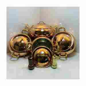 Olla para servir de cobre ecológica de gran venta, platos para servir de catering de calidad de exportación de alta calidad, cocina a un precio razonable - Product Image 5