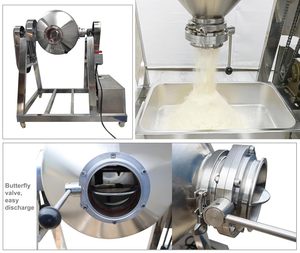 Nueva Mezcladora de Polvo Seco TECHTONGDA, Mezcladora de Tambor para Alimentos, Granuladora, Tambor Mezclador de 7.9 Galones, 110V - Product Image 4