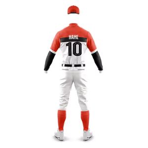 ชุดยูนิฟอร์มเบสบอลและซอฟต์บอลแบบระบายอากาศสำหรับผู้ชายแบบกำหนดเอง - Product Image 6