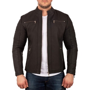 De las calles de la ciudad a las autopistas abiertas, esta chaqueta de cuero de oveja para motociclistas define la fuerza, la libertad y la artesanía refinada. - Product Image 3