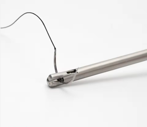 เครื่องมือผ่าตัดผ่านกล้องแบบใช้ซ้ำได้ ทำจากสแตนเลส  แบบมือจับปืน  ปากตรง/โค้ง  สำหรับใช้ในโรงพยาบาล - Product Image 4