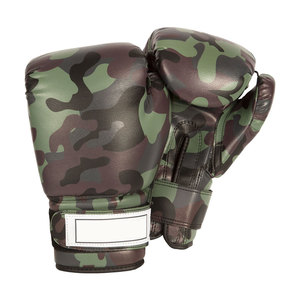Guantes de boxeo de cuero genuino, alta calidad - Product Image 1