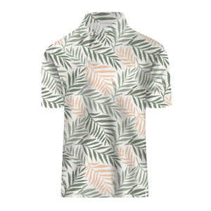 Chemise de golf de sport vente en gros de nouveau polo pour hommes demi-manches avec impression personnalisée broderie polos de sublimation - Product Image 5