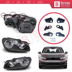 ชุดขายึดไฟหน้า BHL31+BHL32 ซ่อมแซม ข้างซ้าย ข้างขวา สำหรับรถ Golf MK6 5K AJ5 2008-2013 รุ่นเปิดประทุน 517 - Product Image 6