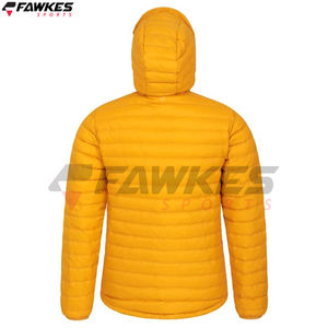 Ropa personalizada para hombre, chaqueta acolchada plegable para hombre de buena calidad, abrigo de invierno con capucha, chaqueta de nieve aislada - Product Image 3