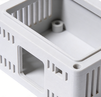 Boîtier électronique en plastique ABS, prototype d'impression 3D, dessin personnalisé, haute précision, finition lisse, déflection thermique, température 85°C