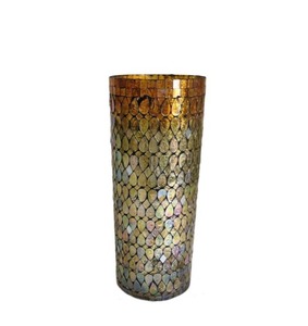Florero de Metal de latón moderno, Mesa para el hogar, centro de mesa para boda, ligero, de alta calidad - Product Image 6