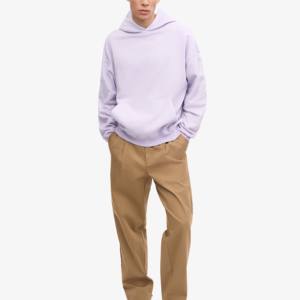 Custom Logo <b>Top</b> Quality 100% Cotton Heavyweight Hoodies Sweatshirts Graphic Oversized <b>Cropped</b> Casual Pullover Hoodies For <b>Men</b> - Product Image 2