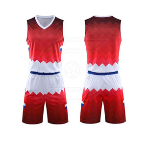 Uniforme de basket-ball unisexe de haute qualité à séchage rapide, ensemble grande taille imprimé d'été au design unique et personnalisé, fabriqué au Pakistan - Product Image 1