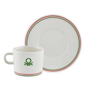 Set di <span class=keywords><strong>Tazze</strong></span> in Ceramica Multicolore Benetton, 2 Pezzi per Nescafé, 4 Pezzi - MULTICOLORE - Product Image 2