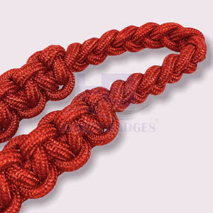 Accesorio de cordón de hombro tejido de nailon y poliéster Cómodo con lazo flexible para diseños de atuendo personalizados únicos - Product Image 5