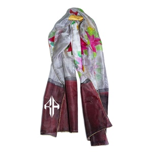 New Premium Quality Wholesale <b>Women's</b> <b>Scarves</b> 100% <b>Silk</b> Material High Quality With Best New Arrival Custom Logo for <b>Women's</b> - Product Image 1