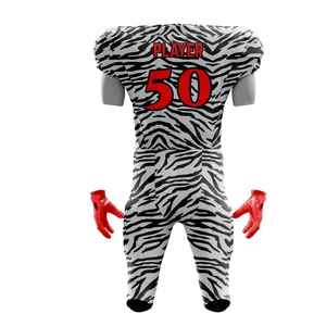 Uniforme de Fútbol Americano Transpirable, Económico, Precio Razonable, MOQ Bajo, Alta Calidad, Embalaje Personalizado - Product Image 4
