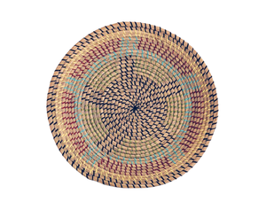 Wholesale Top Quality <b>Set</b> Seagrass Wall <b>Plate</b> Decor <b>White</b> Hanging <b>Plate</b> Wall Decor 100% Handmade Vietnamese Craftsman - Product Image 2