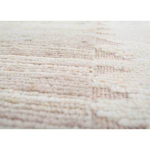 Alfombra Rectangular de Lana Afgana Tejida a Mano, Color Marfil, Modelo Re-1192, para Sala de Estar, Diseño Abstracto a Rayas, para Pasillo - Product Image 3