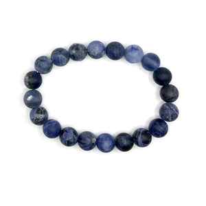 Premium Selling Sodalite Rondelle Beaded <b>Bracelet</b> <b>Healing</b> Stone <b>Bracelet</b> Business Gift for Mother's Day & New Year - Product Image 2