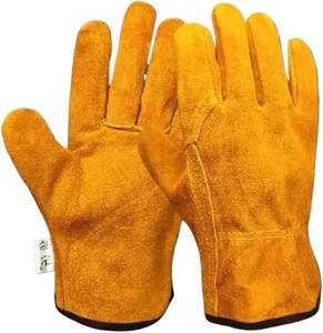 Gants de soudage de qualité supérieure avec protection contre les hautes températures et construction ignifuge pour commandes industrielles - Product Image 2