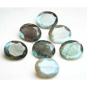 100% pierre précieuse Labradorite naturelle 12X10MM ovale à facettes coupe AAA Grade pierre précieuse de naissance en vrac au prix de gros vente en vrac OEM - Product Image 5