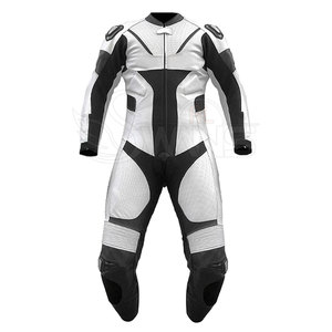 Combinaison de motard en cuir légère, vêtements de sport, respirante, séchage rapide, unisexe, adultes, logo personnalisé, service OEM de haute qualité - Product Image 1