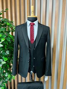 Chaqueta Blazer ajustada de calidad turca profesional Trajes de calidad superior para hombres Último diseño Hecho a medida Primera clase mejor - Product Image 2