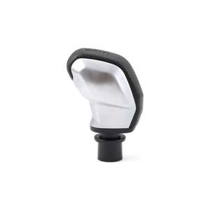 Poignée de levier de vitesse manuelle de style sport universel, chromée noire, pour tous les véhicules, pommeau de vitesse de voiture - Product Image 1